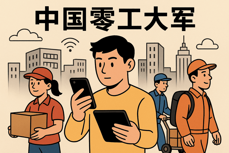 全球最大劳动力群体的转型:中国“零工大军”崛起